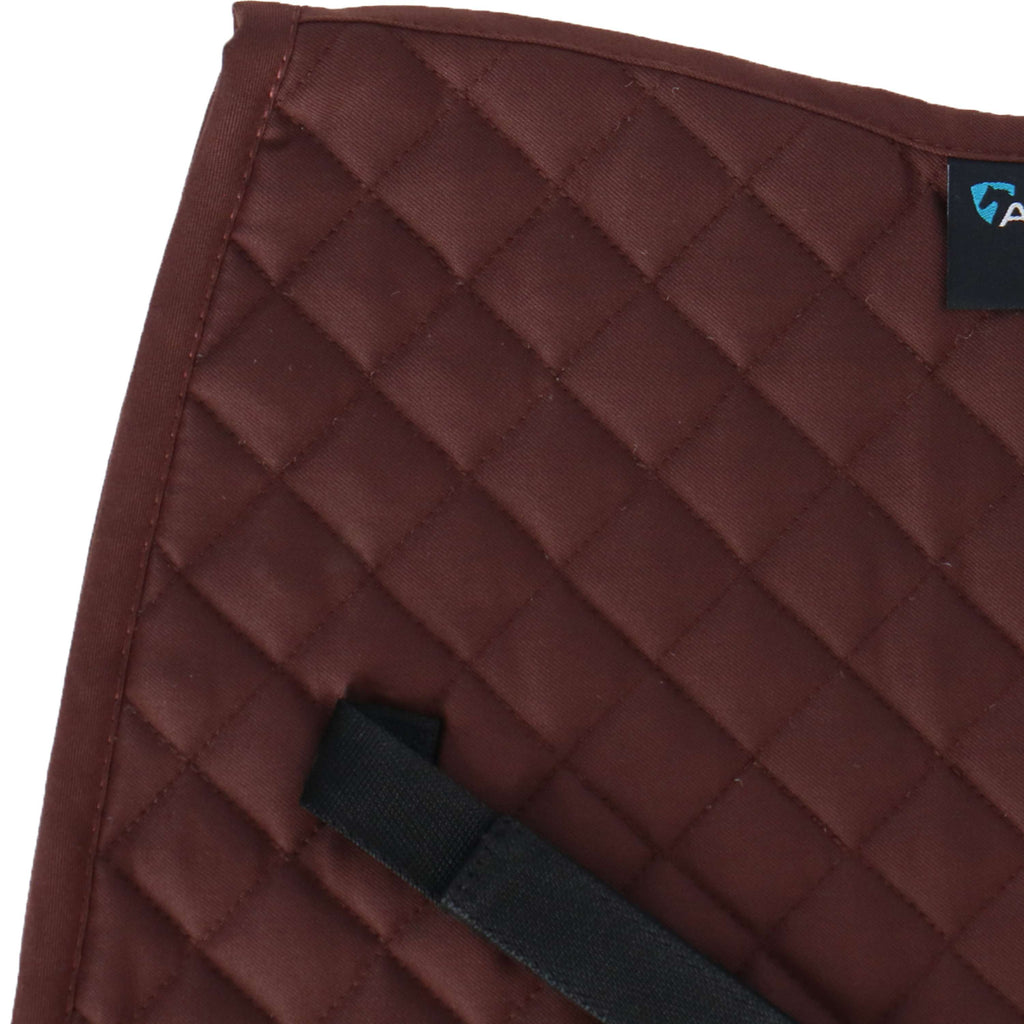 Performance by Shires Saddlepad Lite Saddle Shaped Brown
