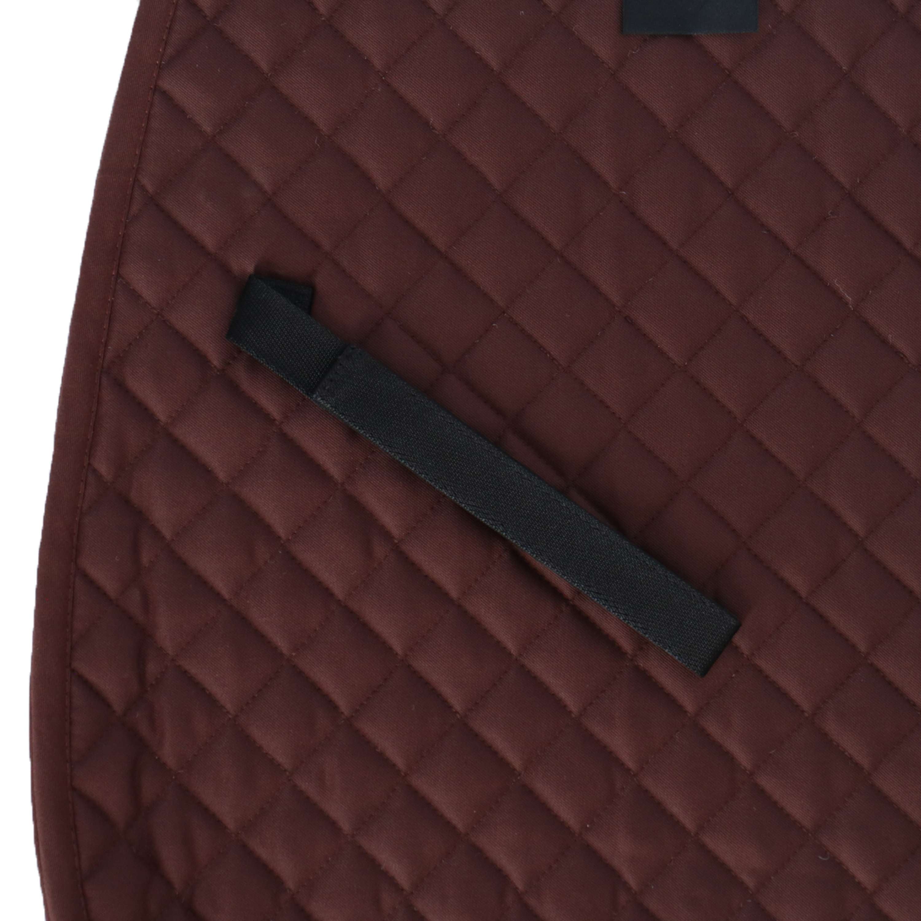 Performance by Shires Saddlepad Lite Saddle Shaped Brown