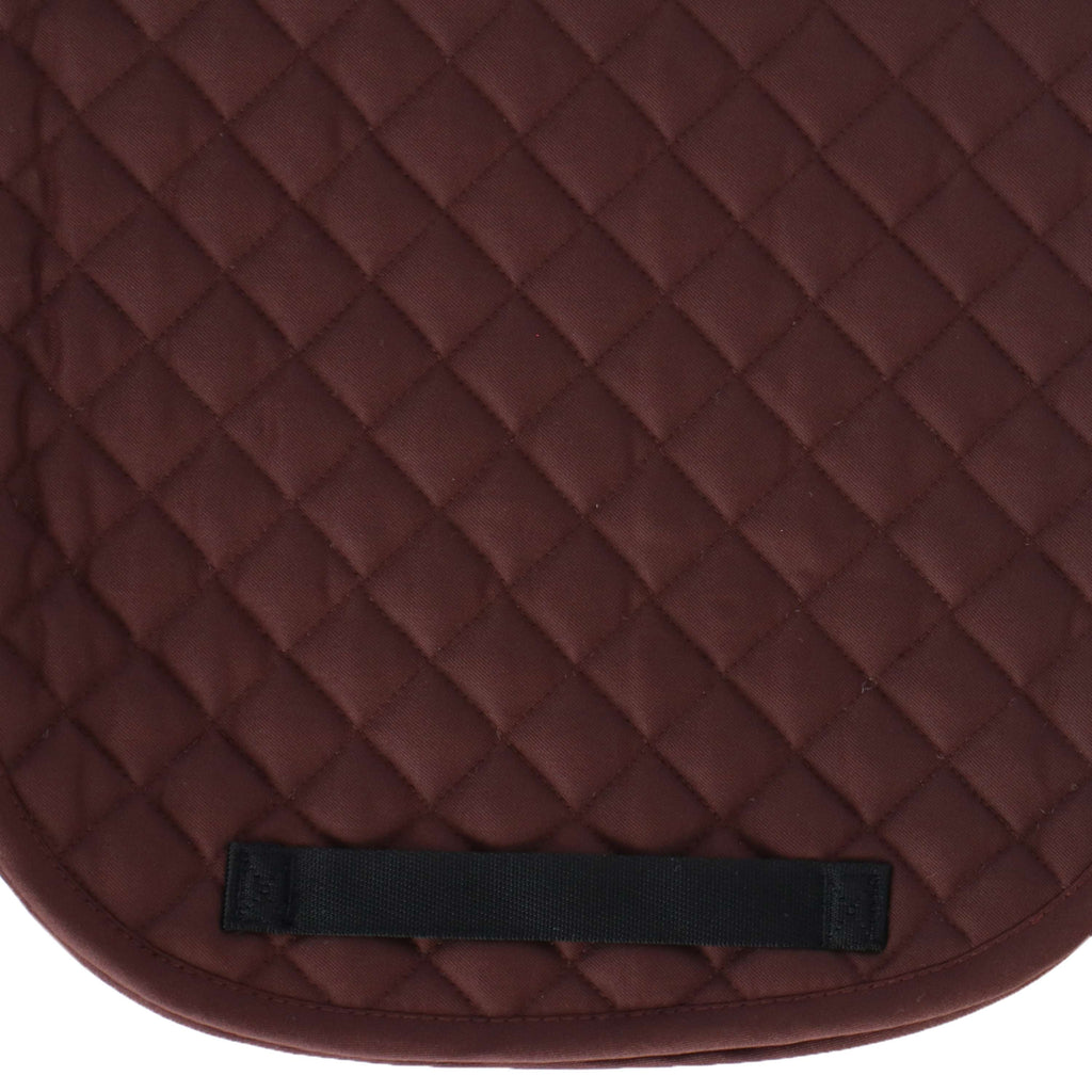 Performance by Shires Saddlepad Lite Saddle Shaped Brown