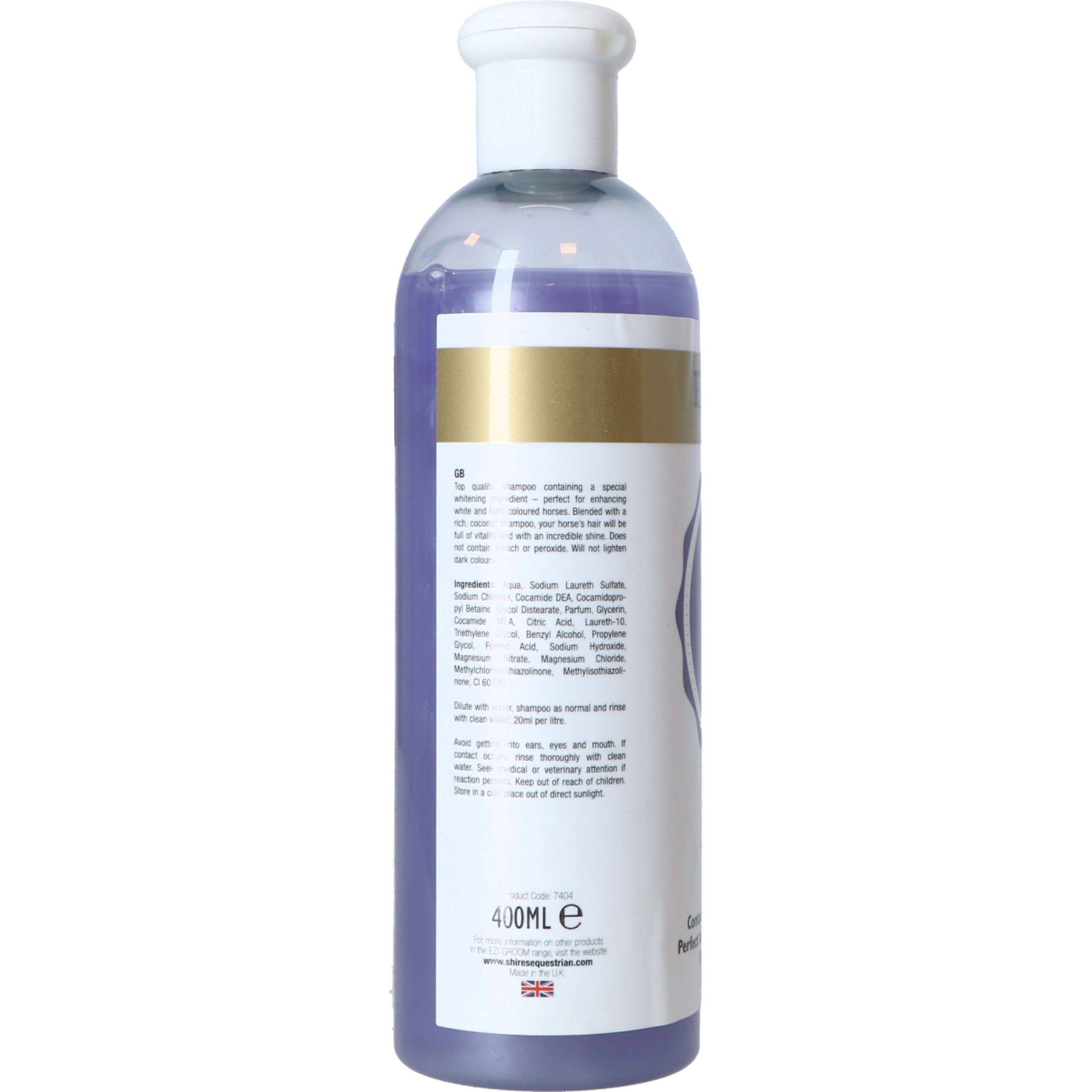 Ezi-groom Shampoo White Transparant