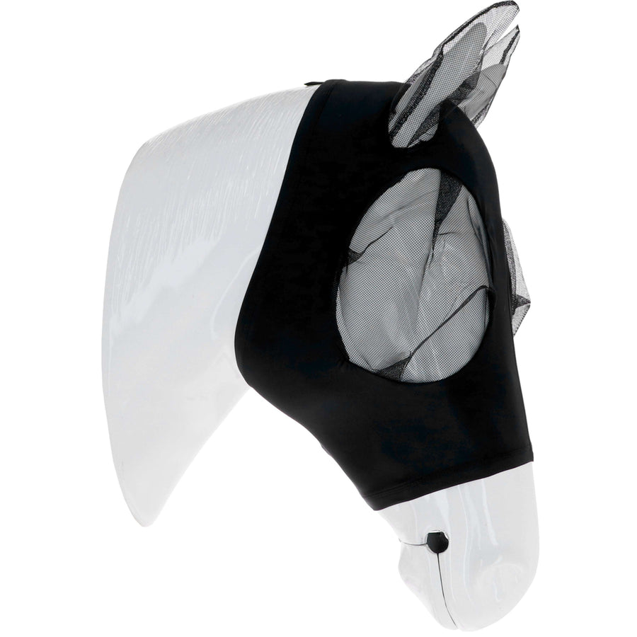 WeatherBeeta Fly Mask Stretch Bug Eye Saver with Ears Black/Black