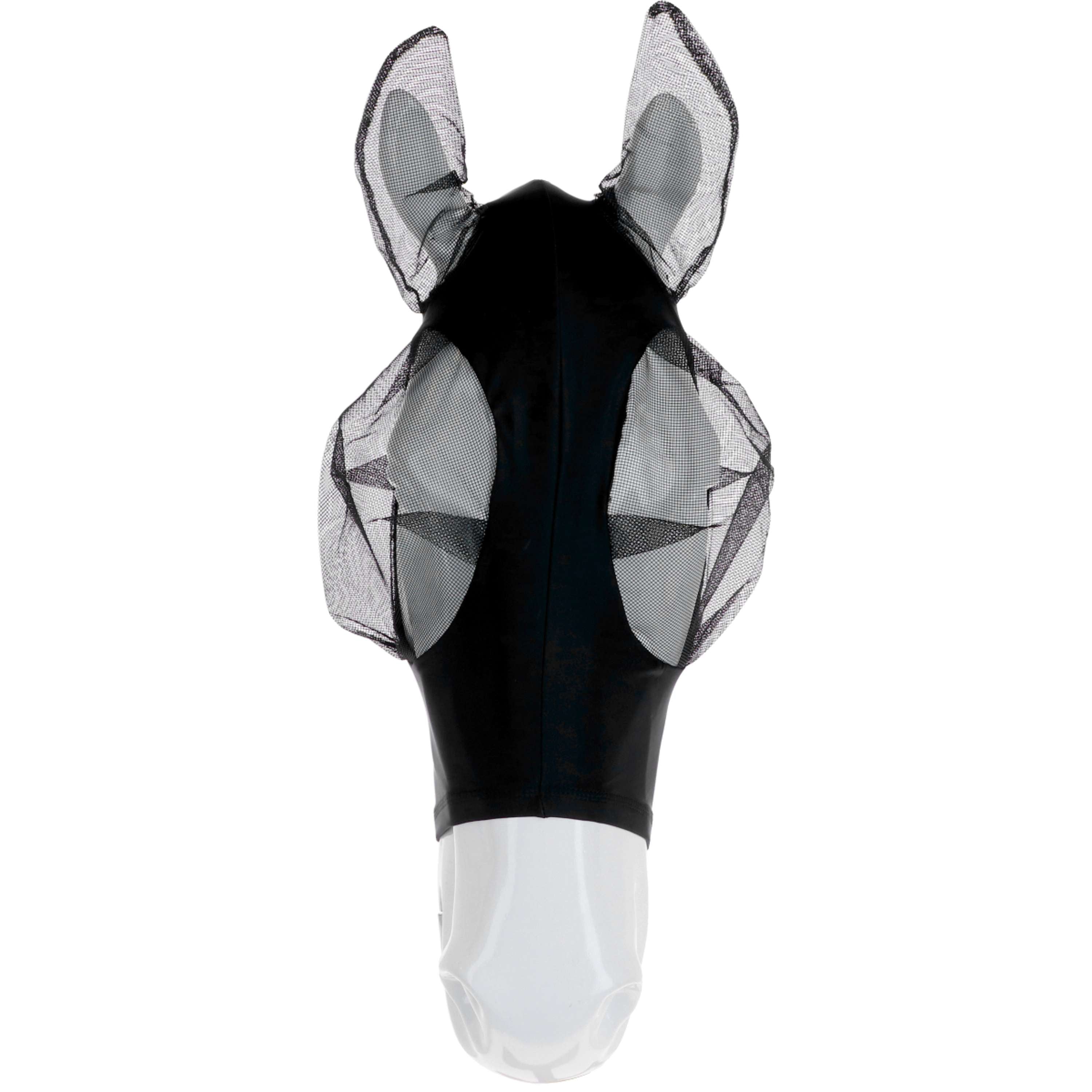 WeatherBeeta Fly Mask Stretch Bug Eye Saver with Ears Black/Black