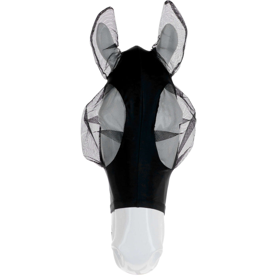 WeatherBeeta Fly Mask Stretch Bug Eye Saver with Ears Black/Black