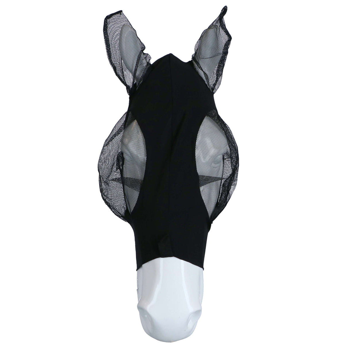 Weatherbeeta Fly Mask Stretch Bug Eye Saver with Ears Black/Black