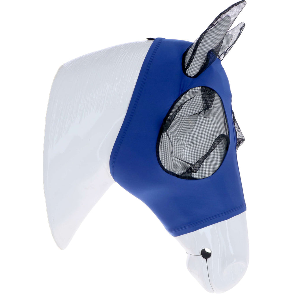 Weatherbeeta Fly Mask Stretch Bug Eye Saver with Ears Royal Blue/Black