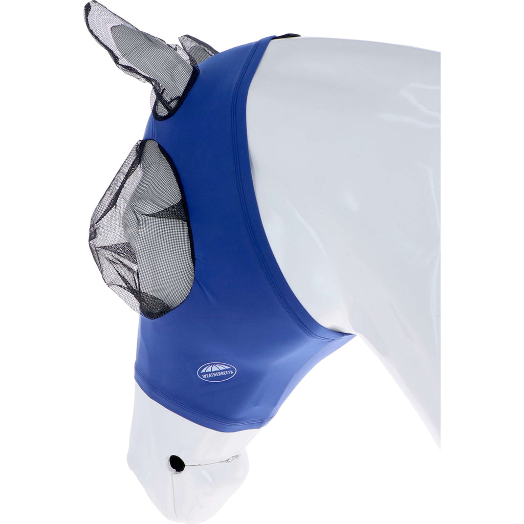 Weatherbeeta Fly Mask Stretch Bug Eye Saver with Ears Royal Blue/Black