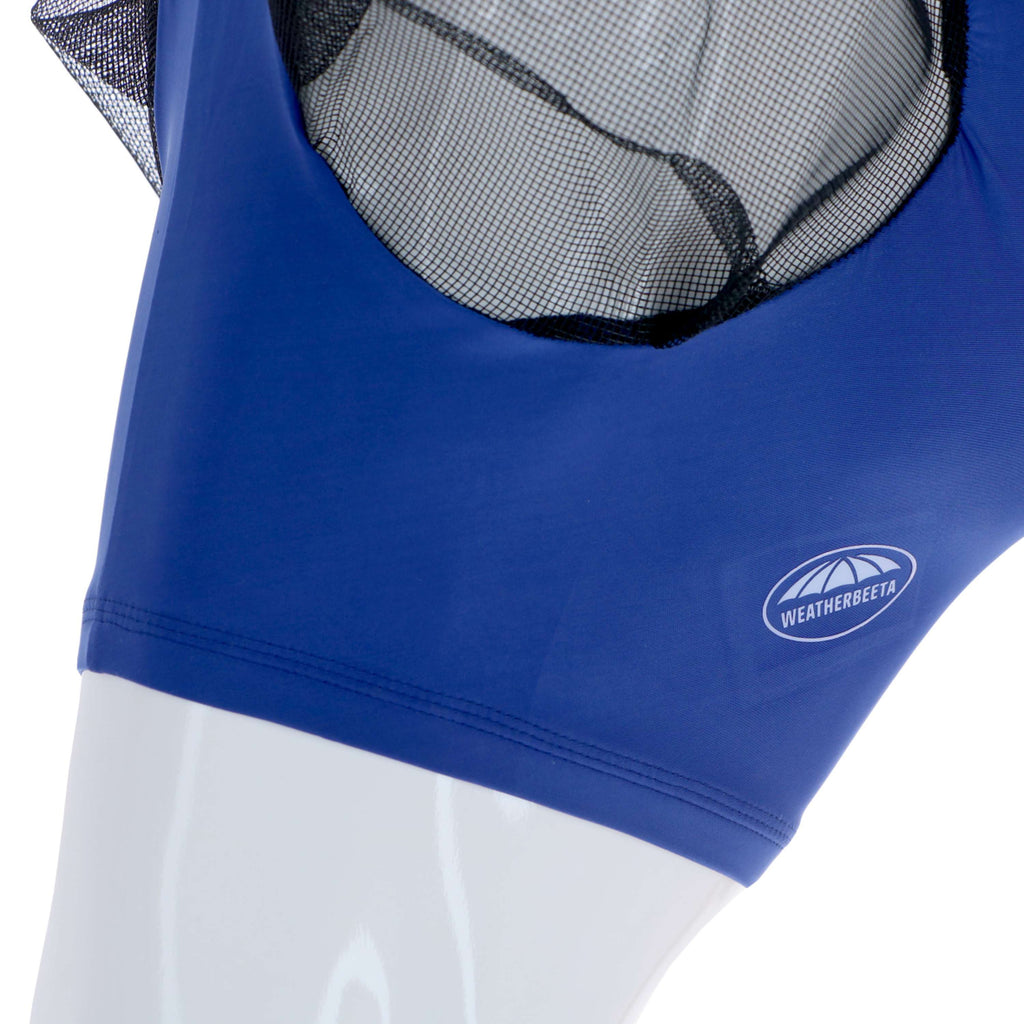 Weatherbeeta Fly Mask Stretch Bug Eye Saver with Ears Royal Blue/Black