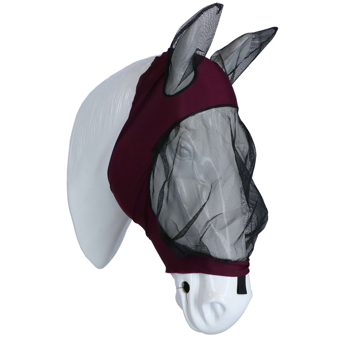 Weatherbeeta Fly Mask Stretch Eye Saver with Ears Purple/Black