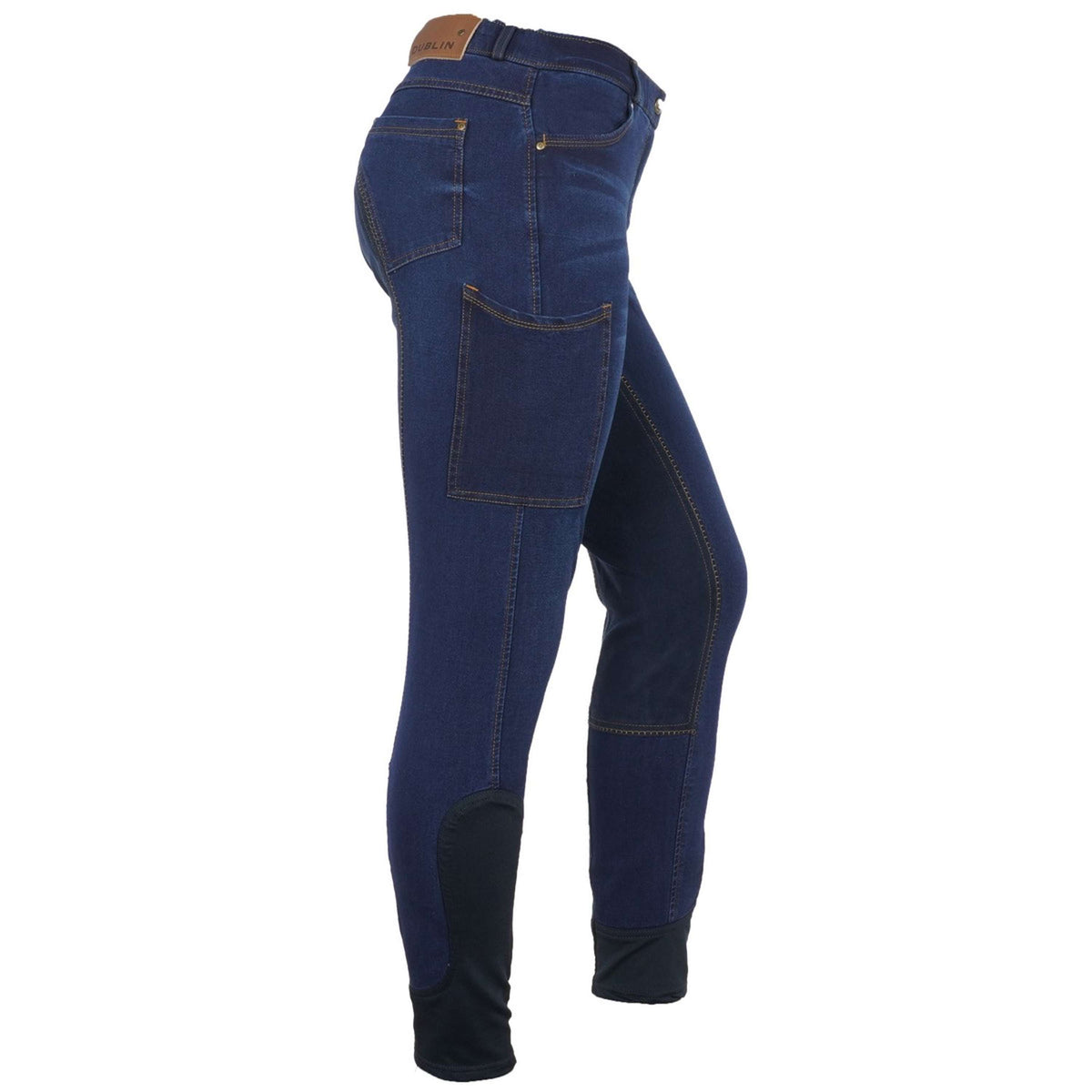 Dublin Breeches Shona Full Suede Sheet Blue Denim/Navy