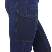 Dublin Breeches Shona Full Suede Sheet Blue Denim/Navy