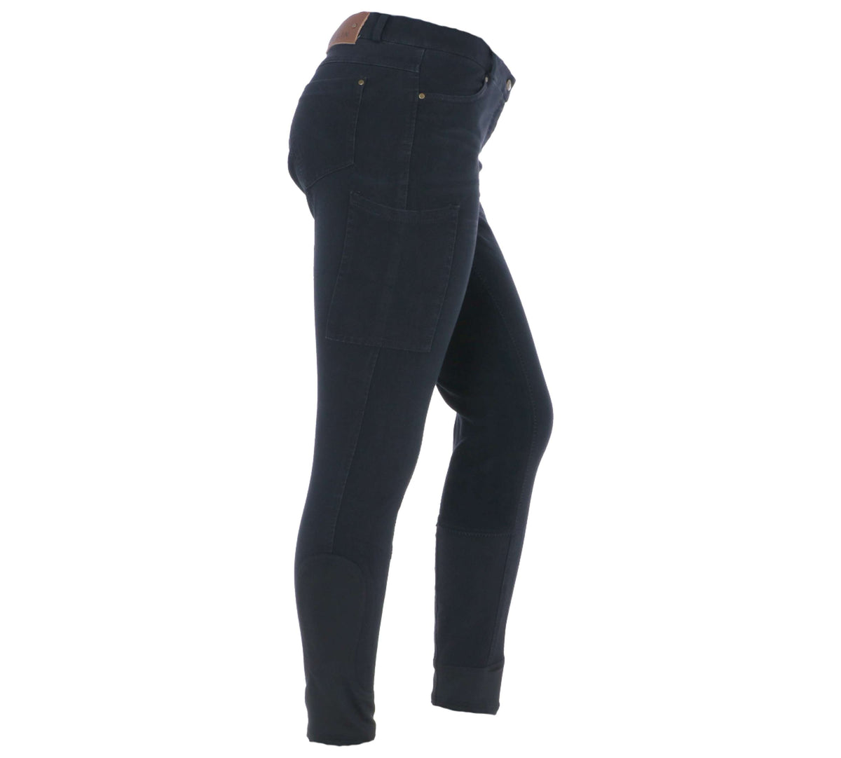 Dublin Breeches Shona Full Suede Sheet Ash