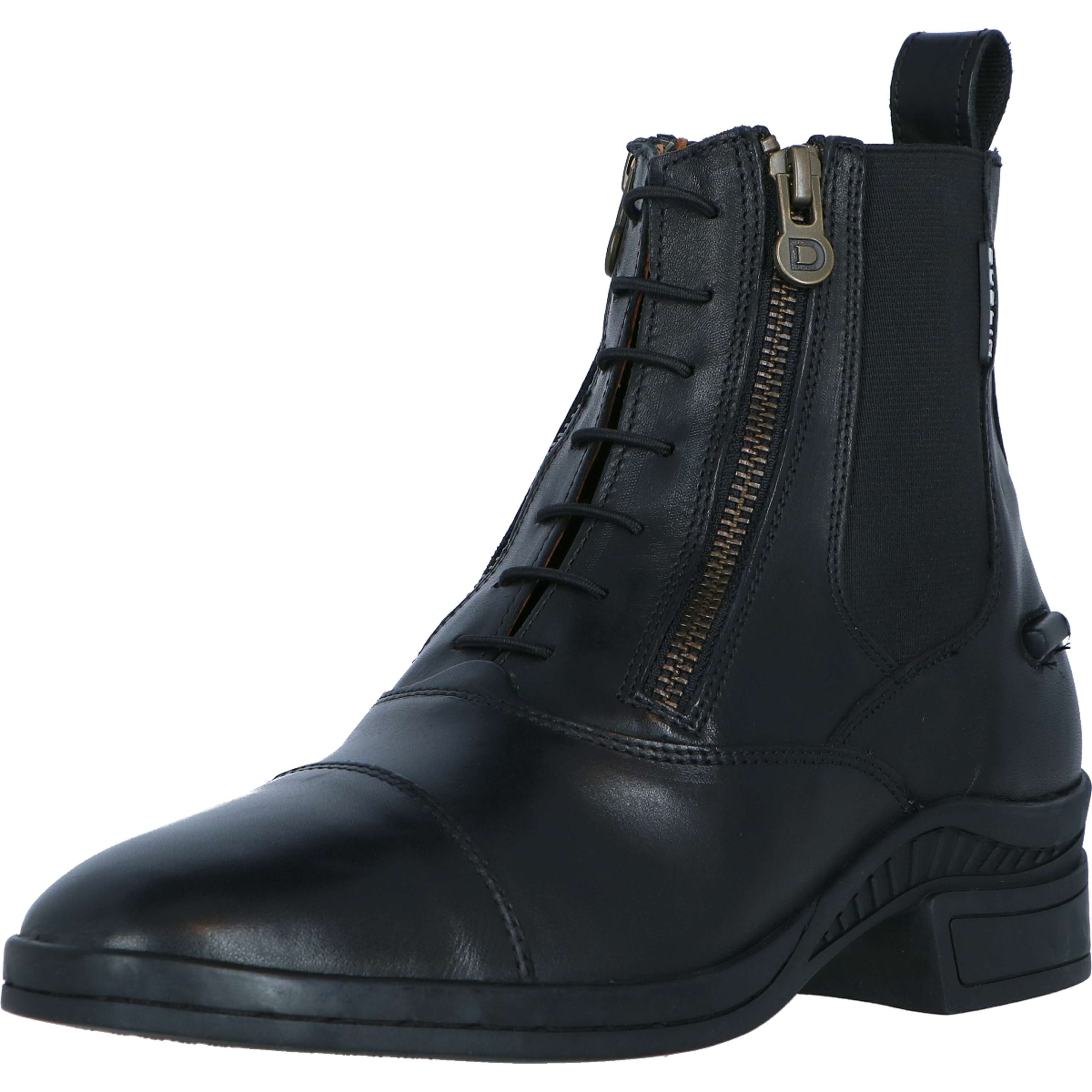 Dublin Stable Boots Paramount Side Zip Black