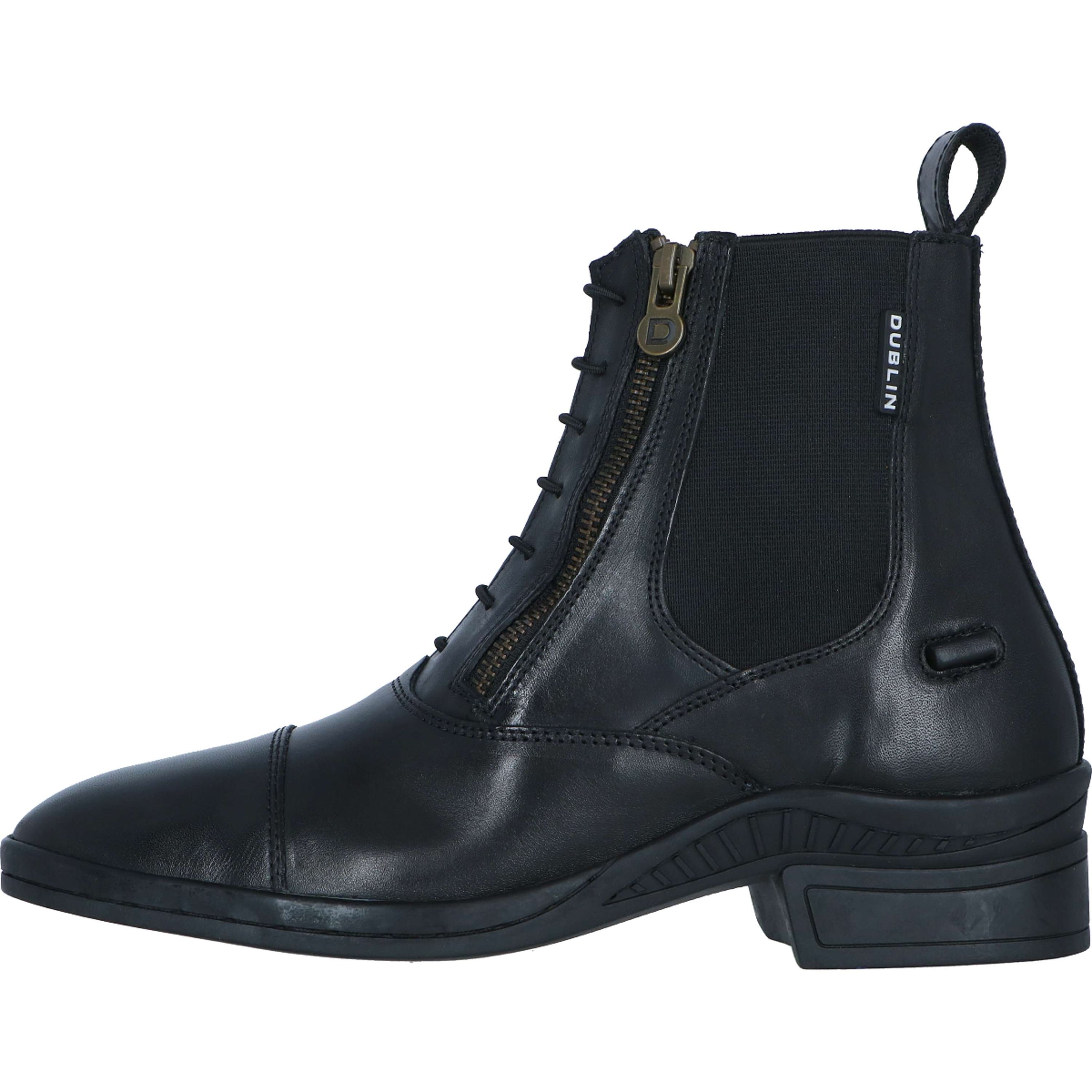 Dublin Stable Boots Paramount Side Zip Black