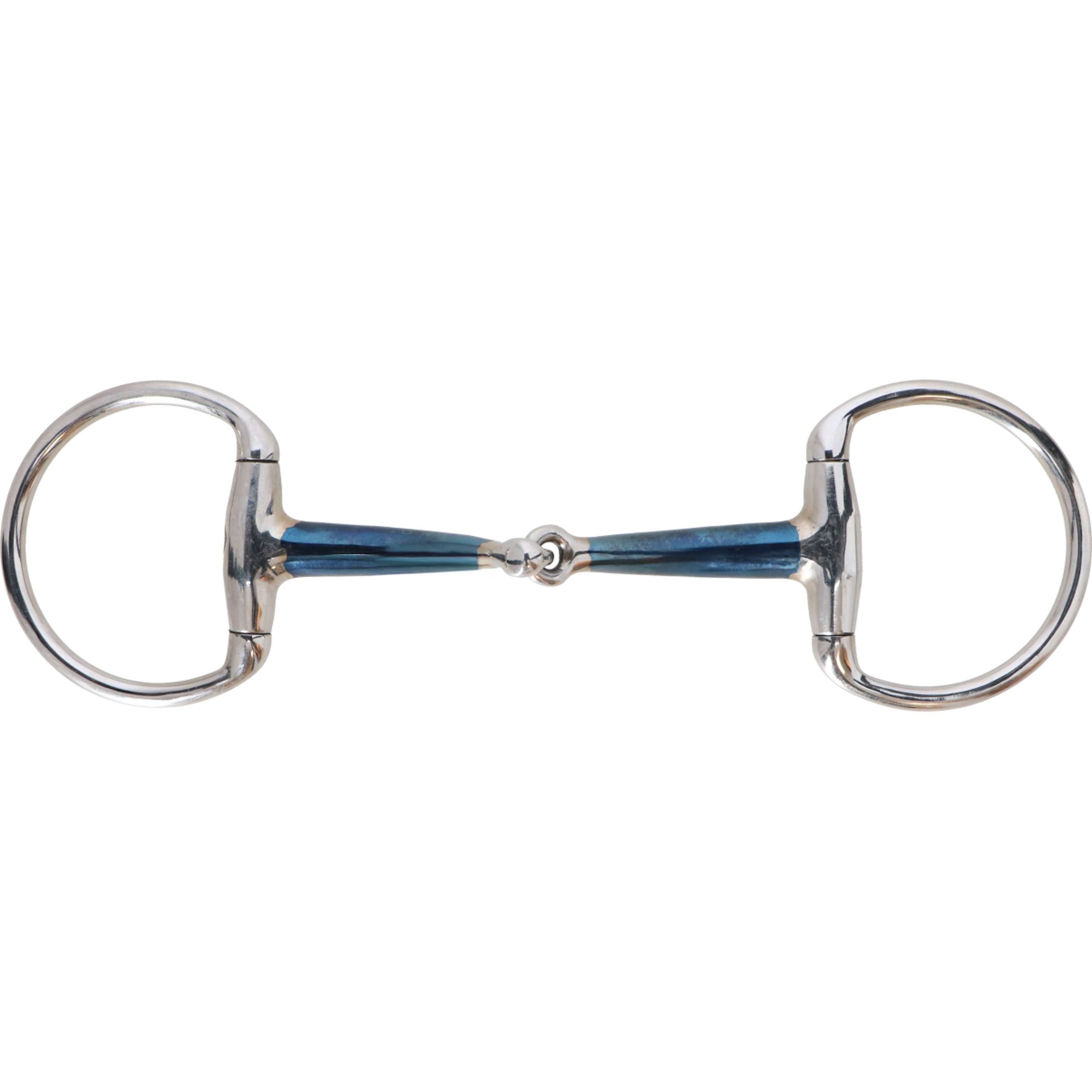 BR Eggbut Snaffle Sweet Iron Single Joined Magic System 14mm