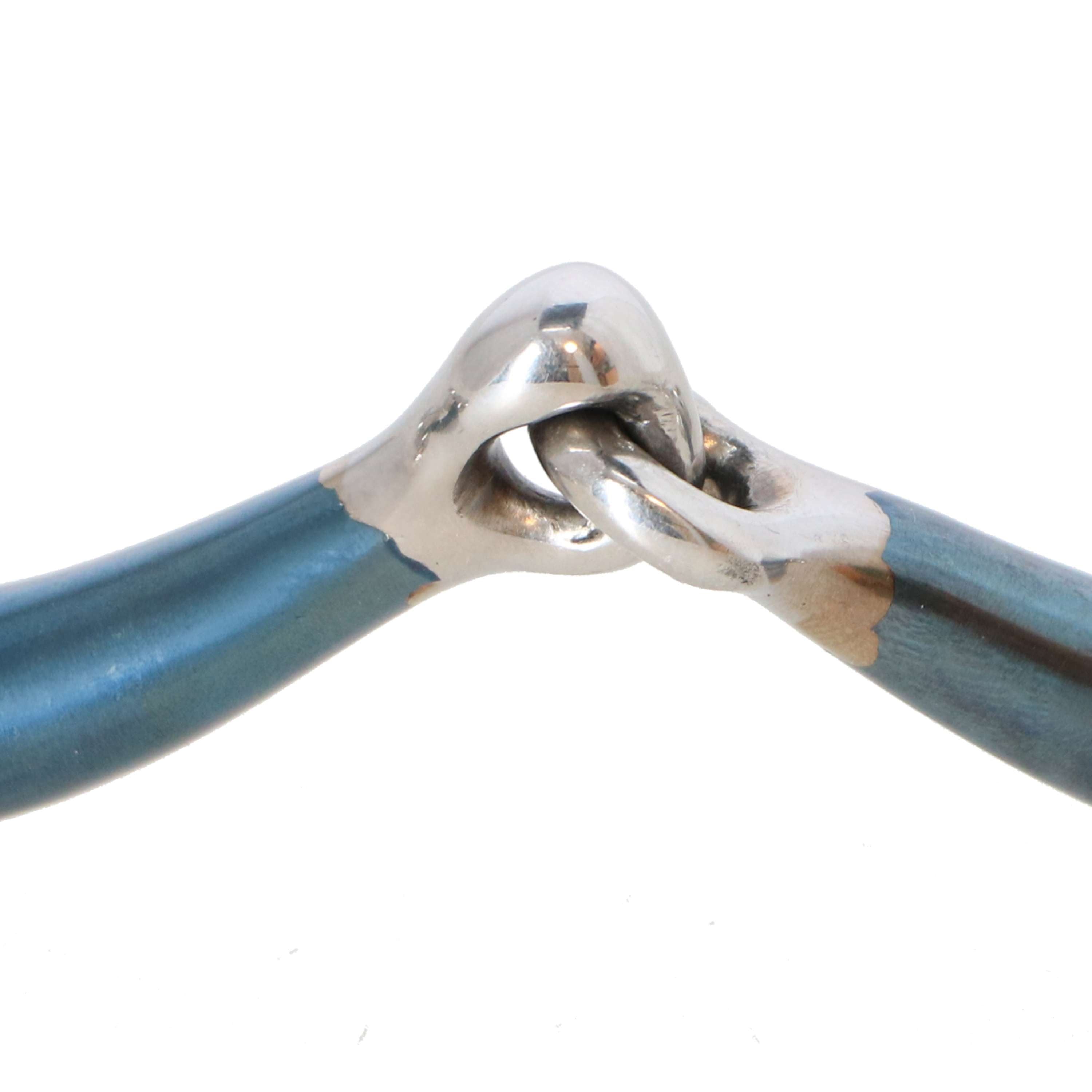 BR Eggbut Snaffle Sweet Iron Single Joined Magic System 14mm