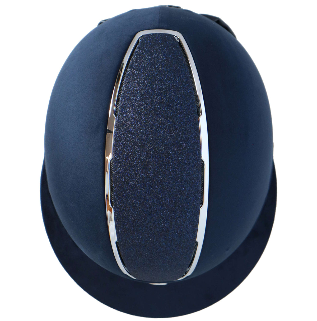 BR Cap Omega Micofiber Glitter Navy/Chrome