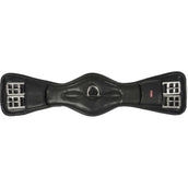 Premiere Dressage Girth Drancy Synthetic Leather Black/Silver