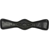 Premiere Dressage Girth Drancy Synthetic Leather Black/Silver