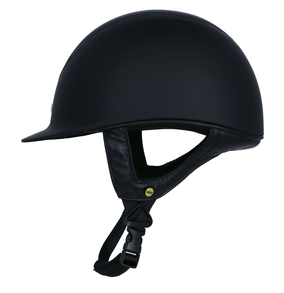 Back on Track Cap EQ3 Shiny Smooth top Black