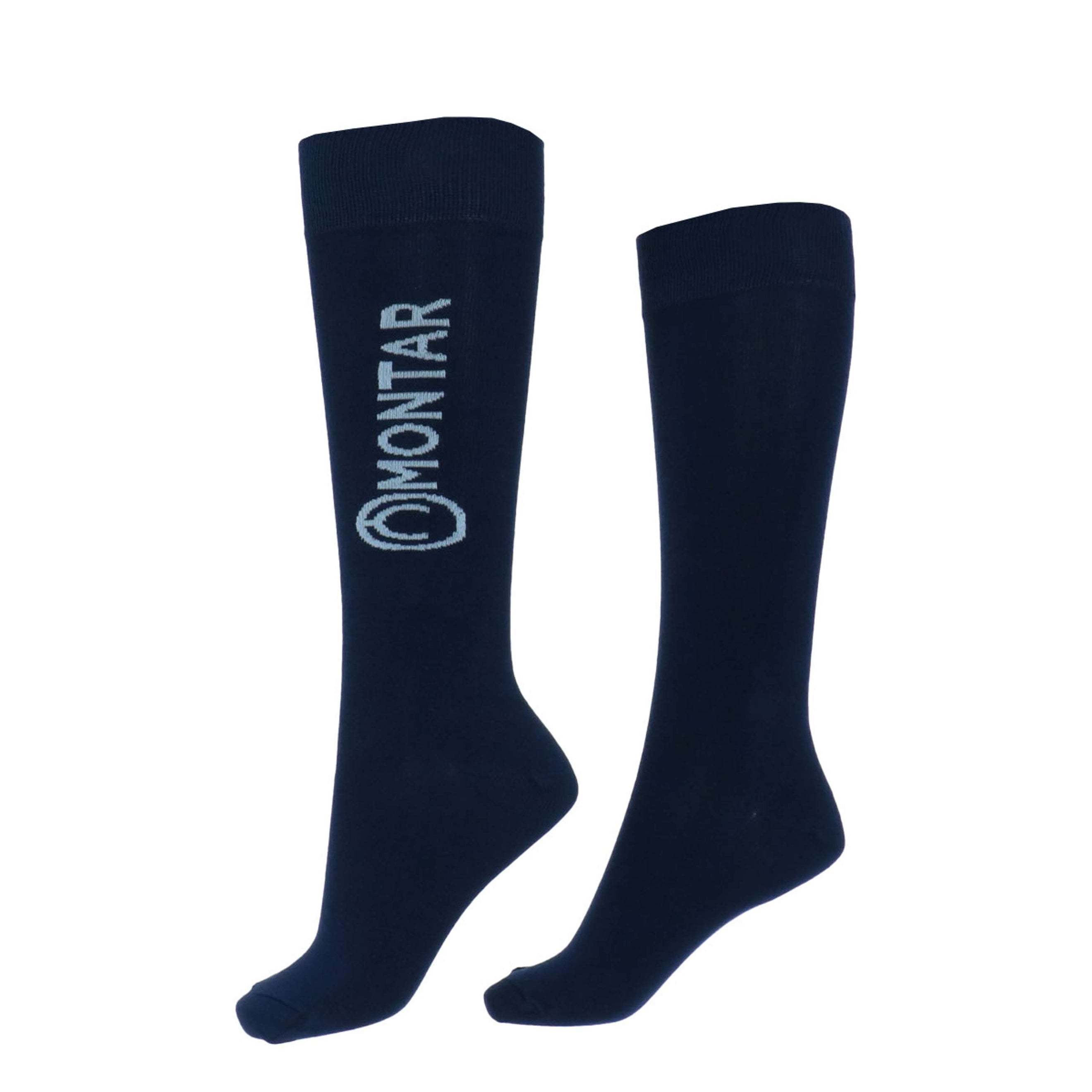 Montar Socks with the Logo Navy Montar Socks with the Logo Navy