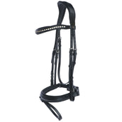 Döbert Bridle Stallmeister Goya Crystal Black