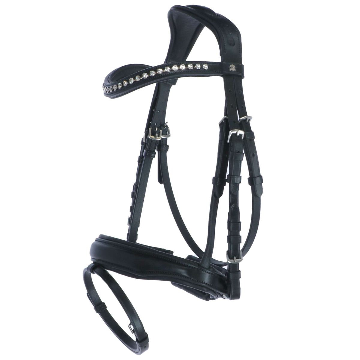 Döbert Bridle Stallmeister Velazquez Crystal Black