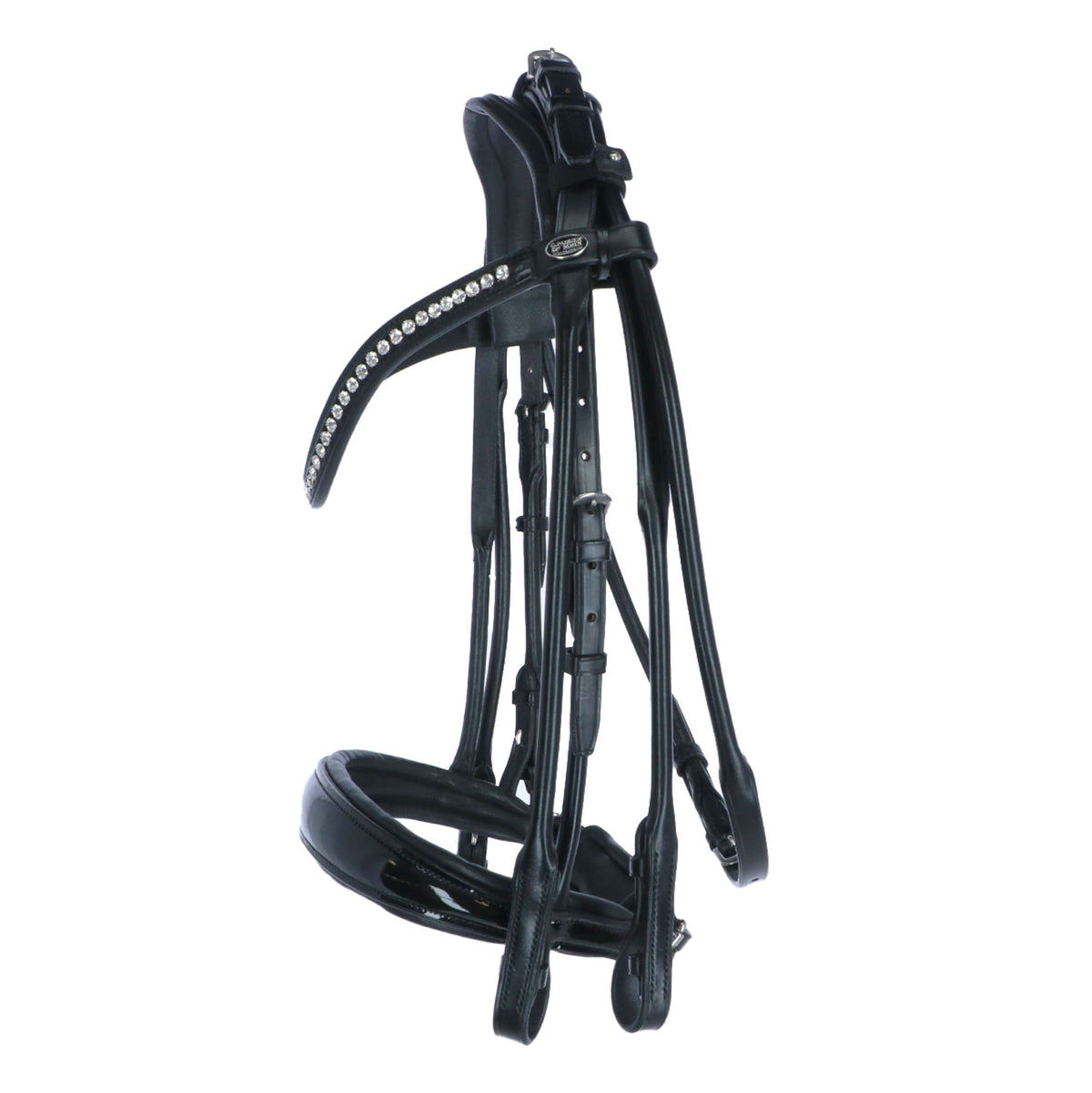 Passier Double Bridle Icarus Stainless Steel Black