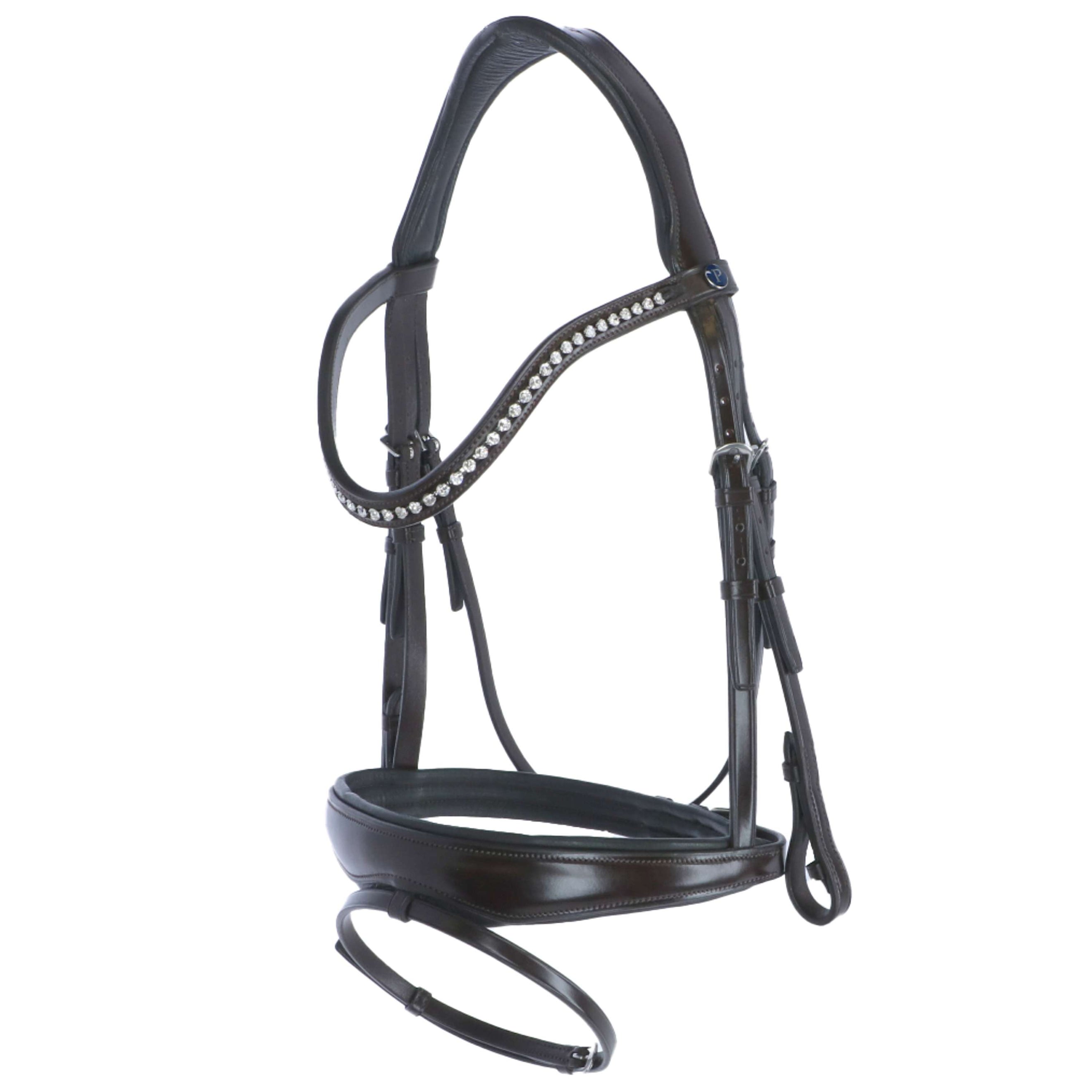 PassierBlu Snaffle Bridle Spirit Havana/Silver