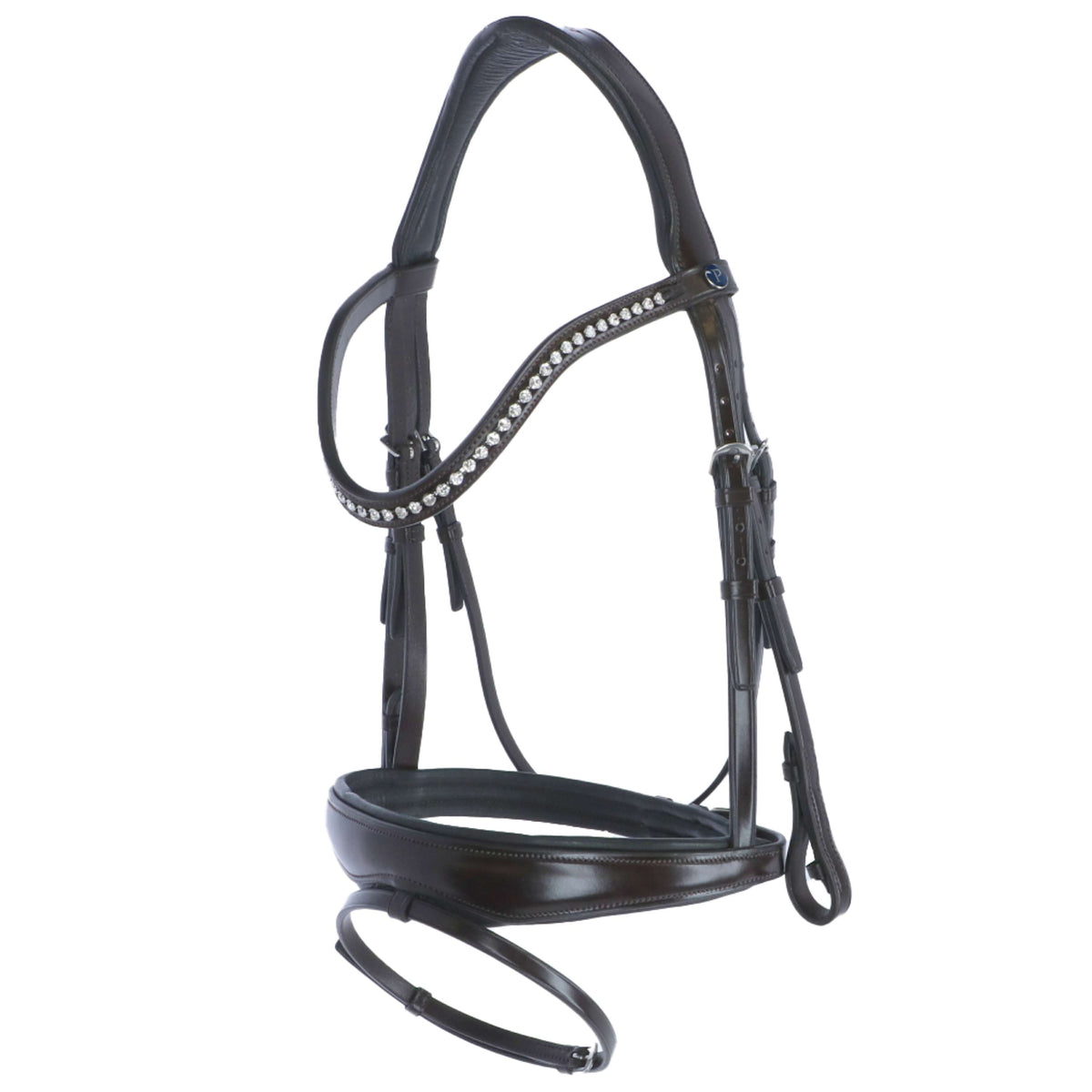 PassierBlu Snaffle Bridle Spirit Havana/Gold