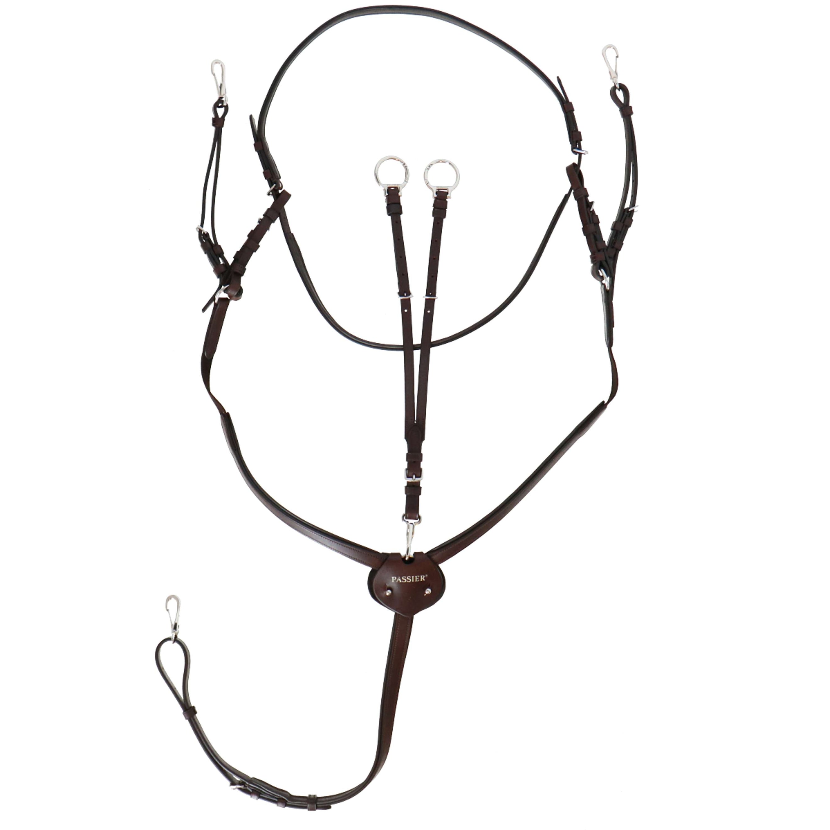 Passier Front Harness Ingrid Klimke Havana/Silver