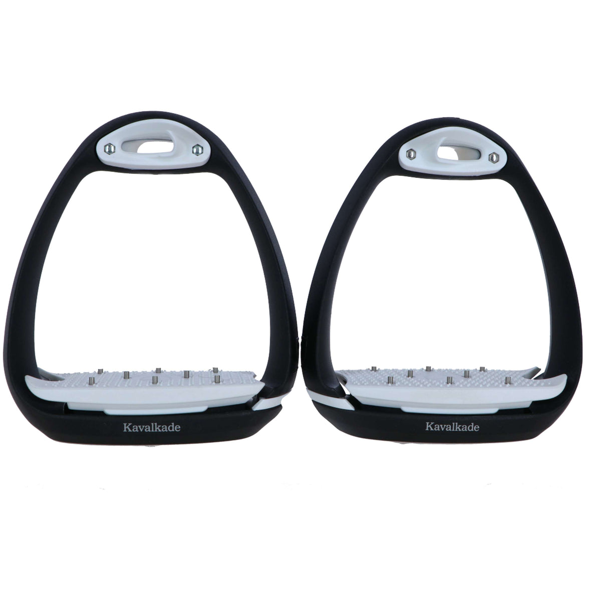 Kavalkade Stirrups Eole Pro With Spikes White