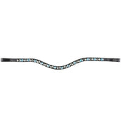 Kavalkade Browband Diamond Curved Grey/Light Blau