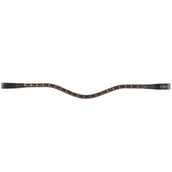 Kavalkade Browband Splendid Curved Brown Full Brown/Brown