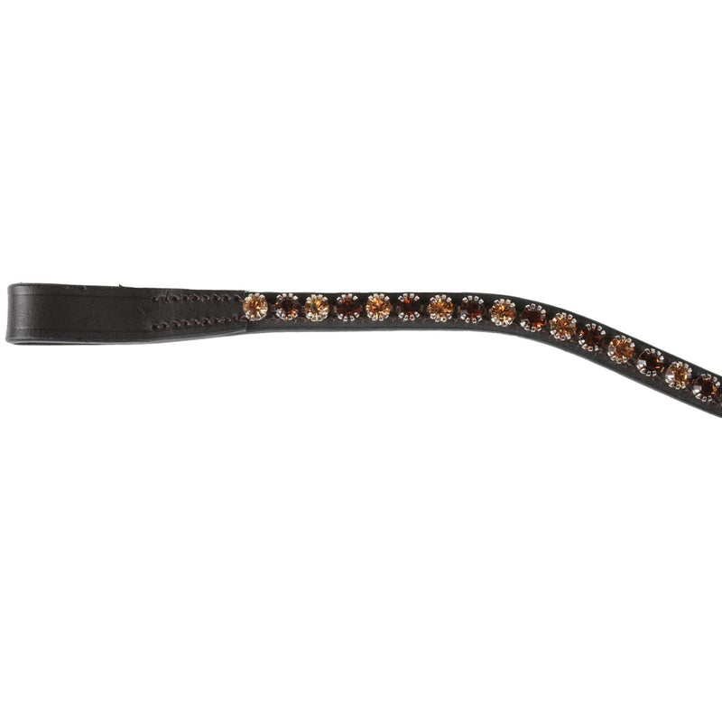 Kavalkade Browband Splendid Curved Brown/Brown