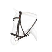 Kieffer Snaffle Bridle Ultrasoft Sue Leather Browband Brown