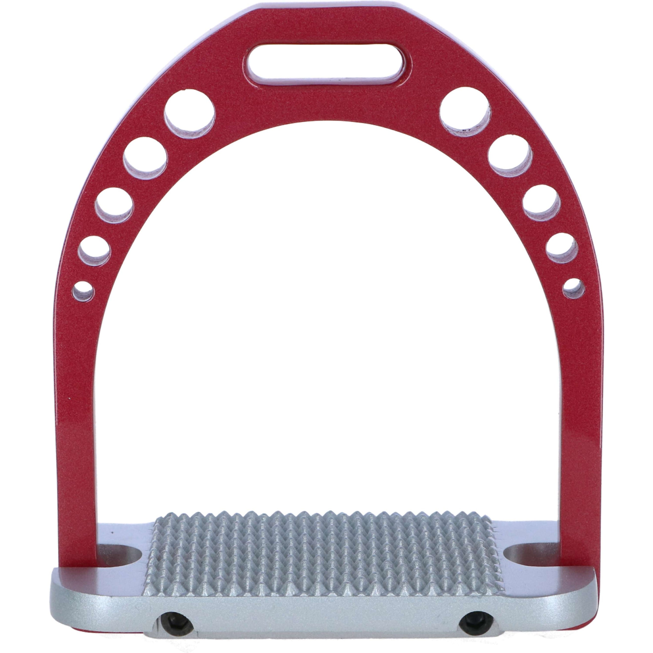 Kieffer Stirrups Alu Pro Red