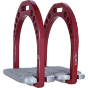 Kieffer Stirrups Alu Pro Red