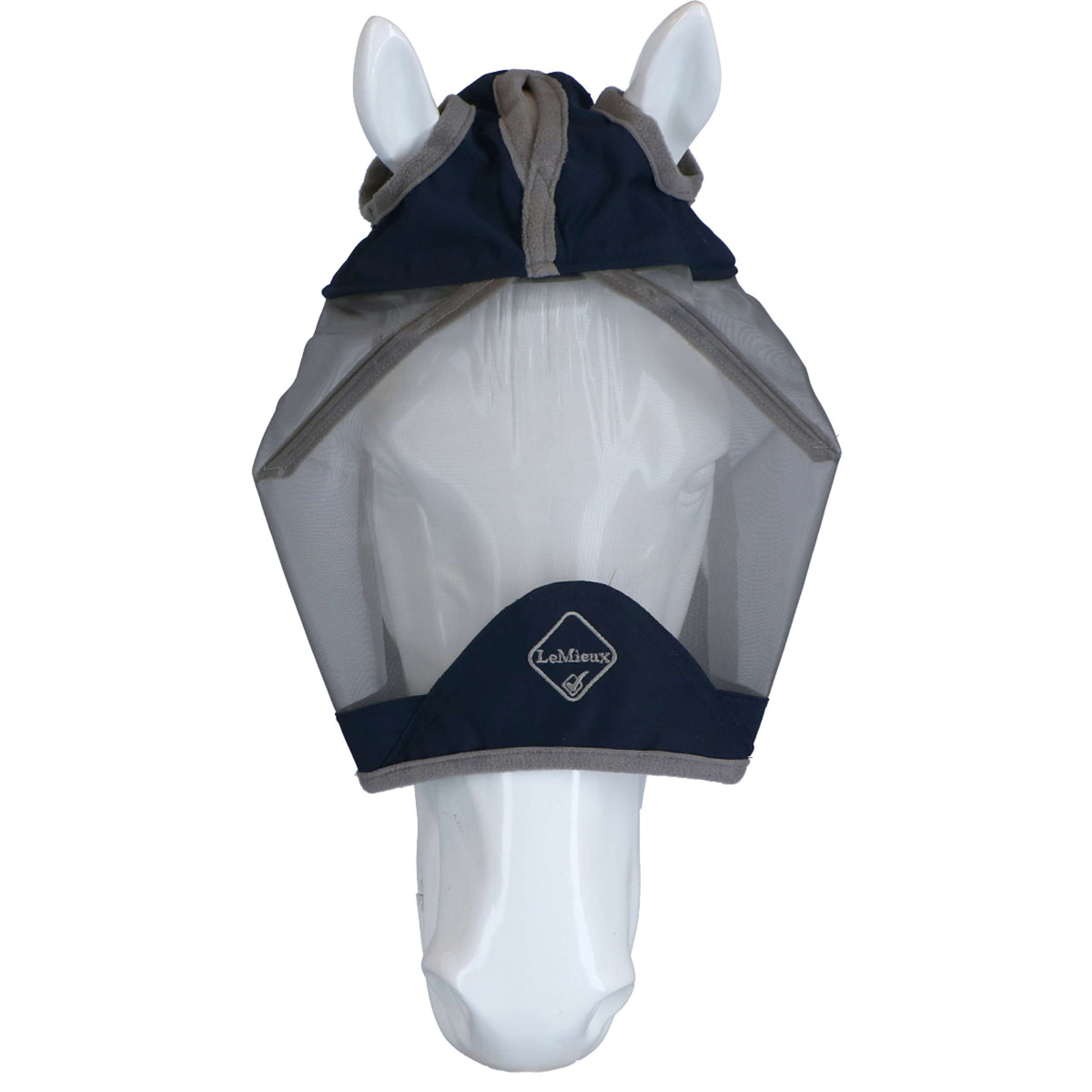 LeMieux Fly Mask Amour Shield Pro without Ears Navy