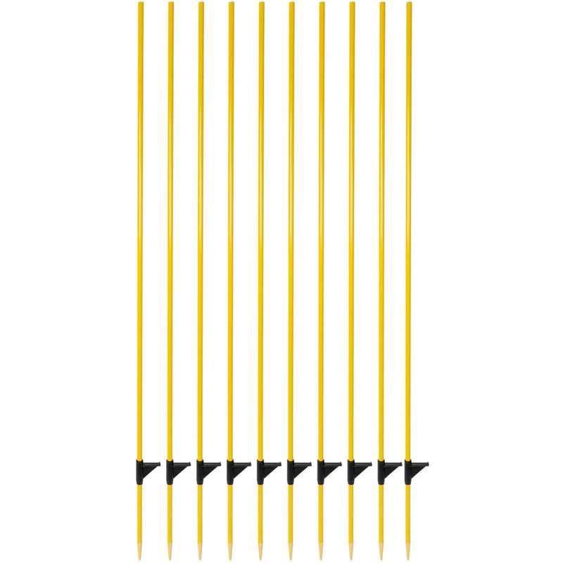 Agradi Power Fiberglass Pole 10 Pieces Yellow