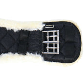 HORKA Dressage Girth Textile with Fur Black