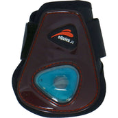 eQuick Fetlock Boots eShock Rear Hop Brown