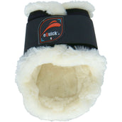 eQuick Fetlock Boots eLight Glitter Rear Fluffy Glitter Black