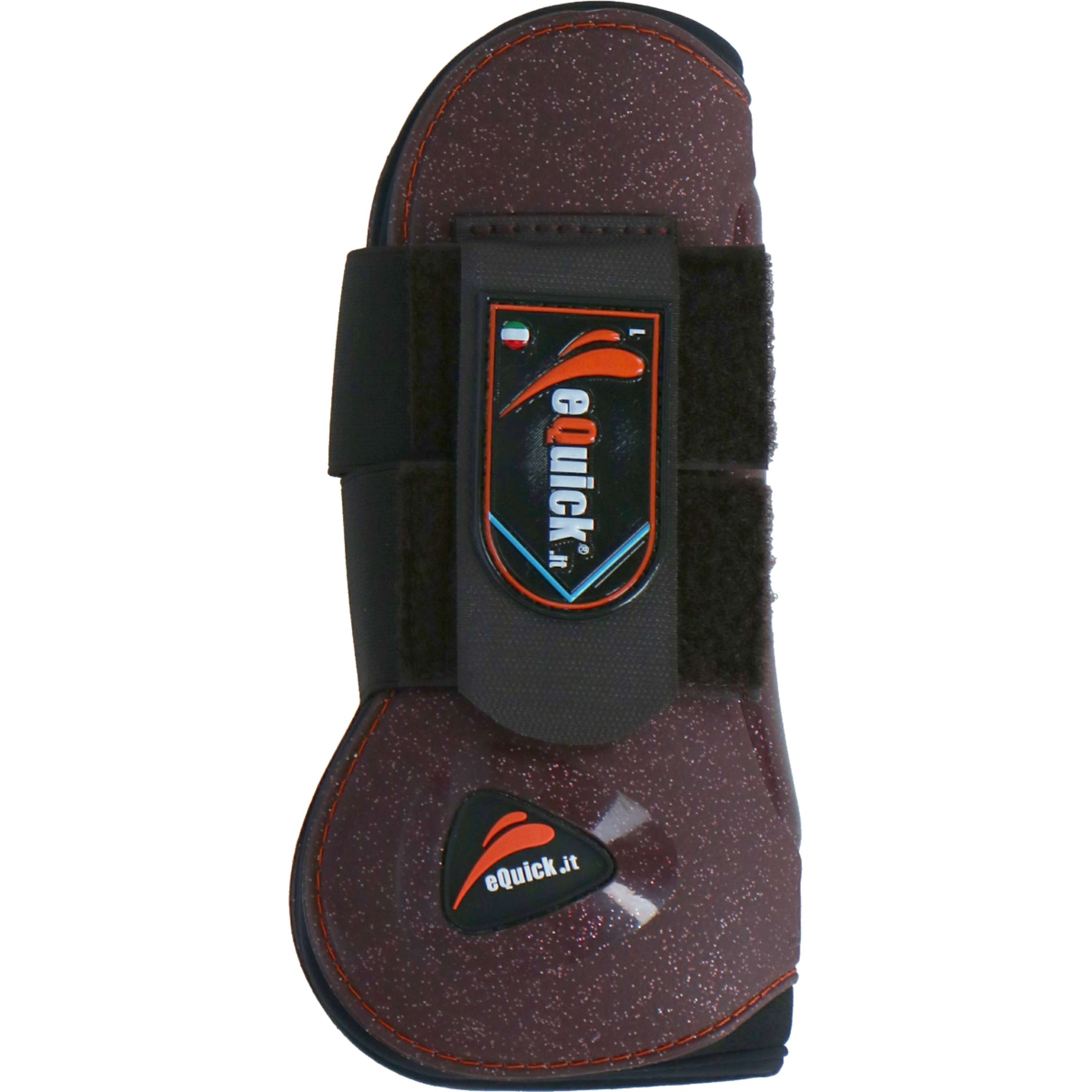 eQuick Tendon Boots eLight Glitter Front Glitter Brown