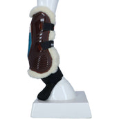 eQuick Tendon Boots eShock Overreach Fluffy Brown