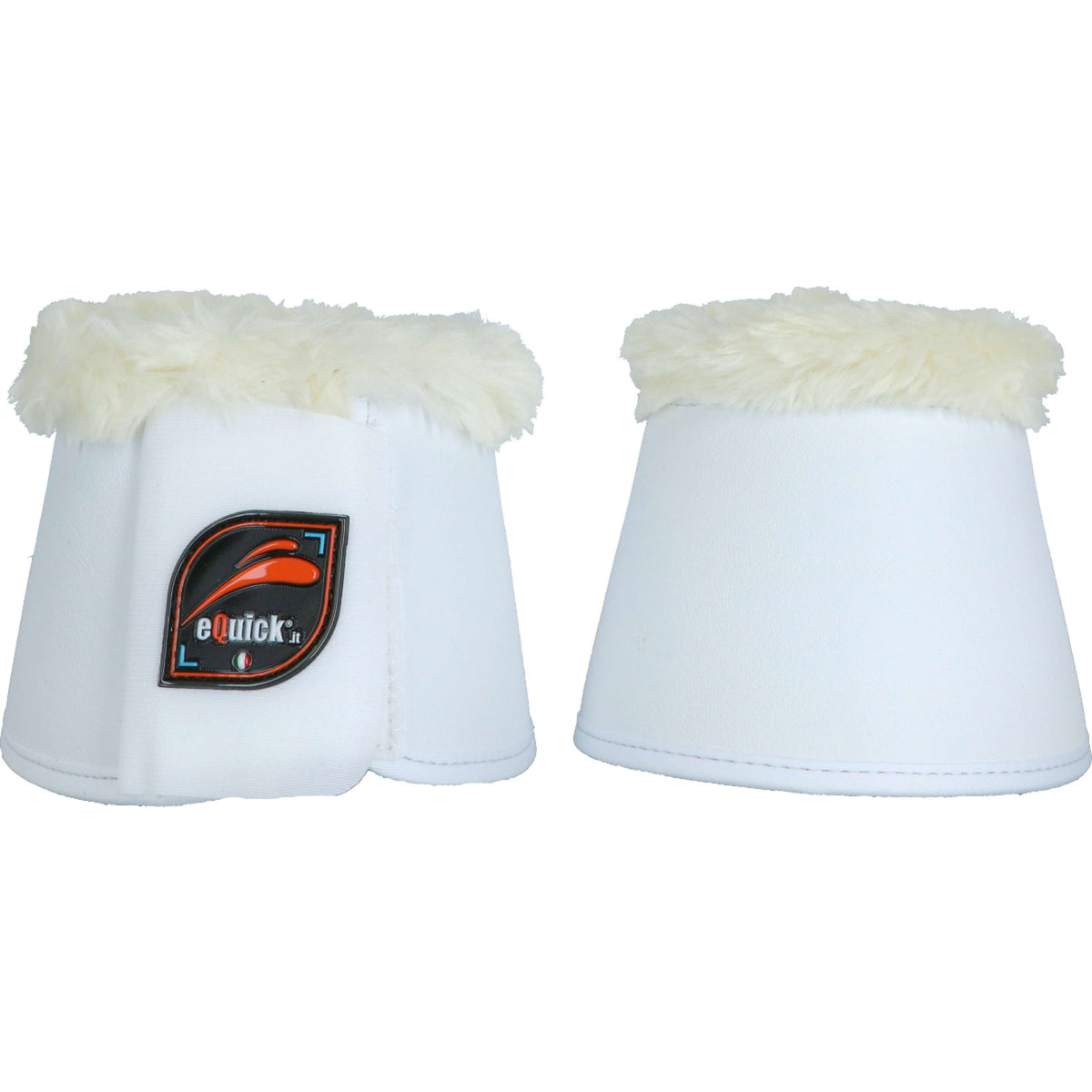 eQuick Bell Boots eOverreach Fluffy White