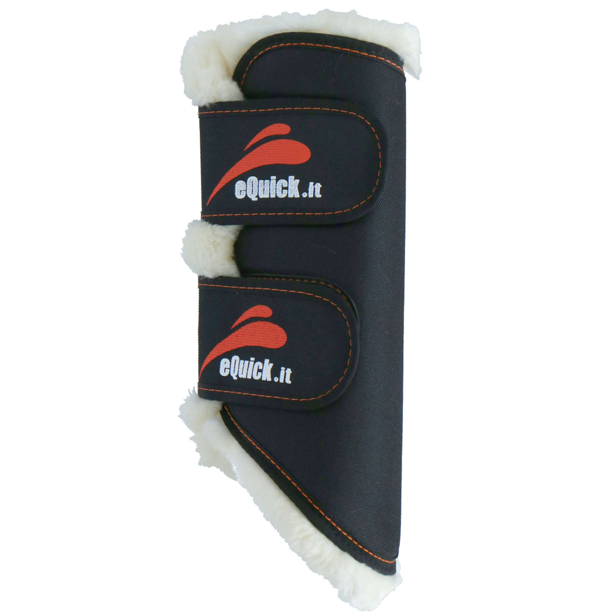 eQuick Leg protection eTraining Front Fluffy Black