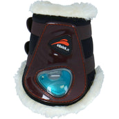 eQuick Fetlock Boots eShock Rear Fluffy Brown