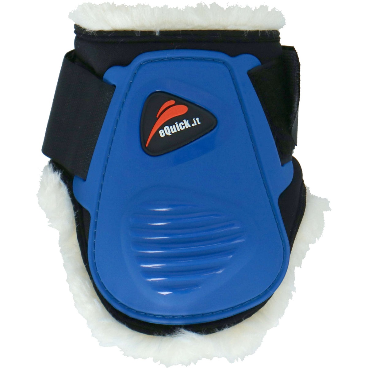 eQuick Fetlock Boots eLight Rear Fluffy Lightblue