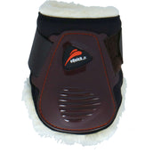 eQuick Fetlock Boots eLight Rear Fluffy Brown