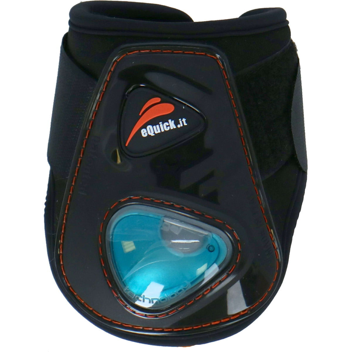 eQuick Fetlock Boots eShock Rear Velcro Black